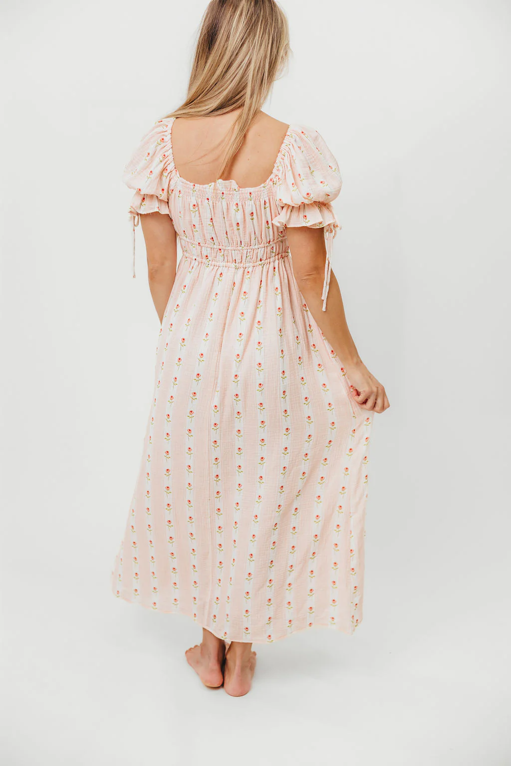 Savanna Steppe 100% Cotton Dress in Pink Rose - Bump Friendly & Inclusive Sizing *8/4 PRE-ORDER* - Image 5