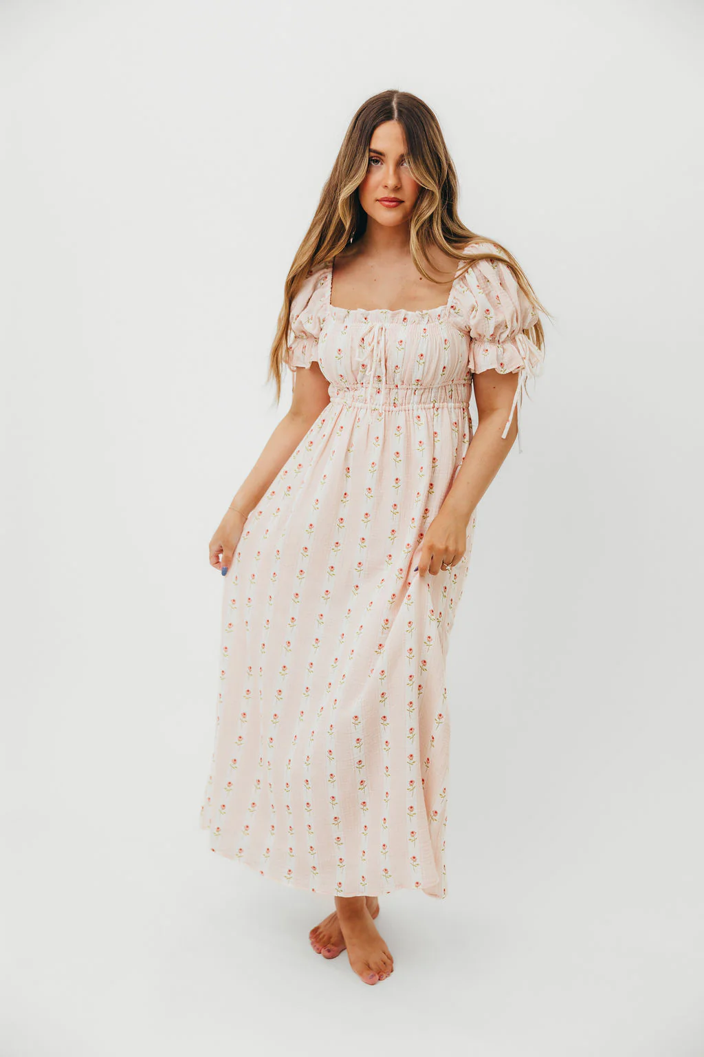 Savanna Steppe 100% Cotton Dress in Pink Rose - Bump Friendly & Inclusive Sizing *8/4 PRE-ORDER* - Image 9