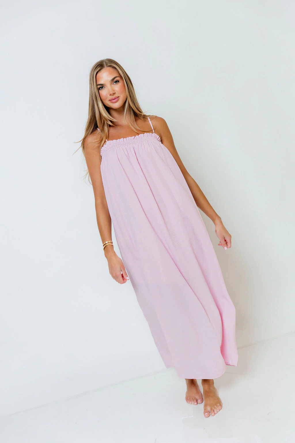 Emberly Dress in Blush/Pink - Image 3