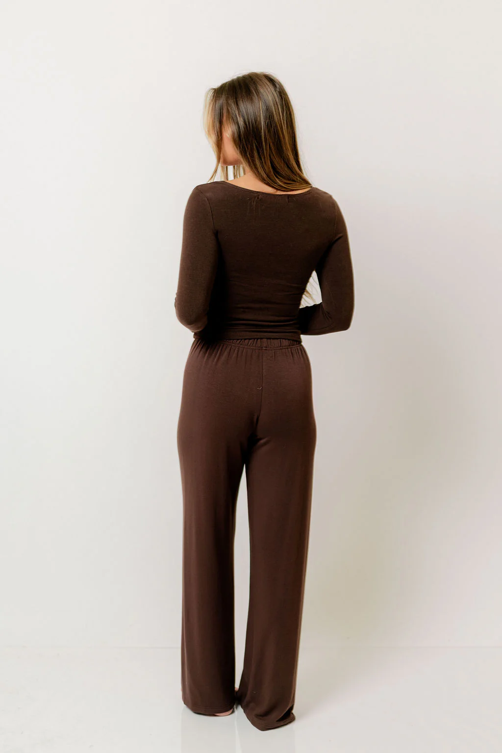 Be Mine Long Sleeve Top in Espresso - Image 10