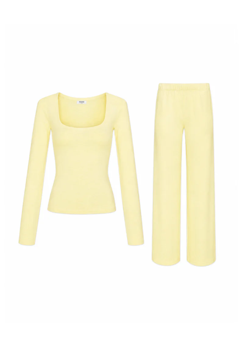 Be Mine Long Sleeve Top in Buttercream - Image 12