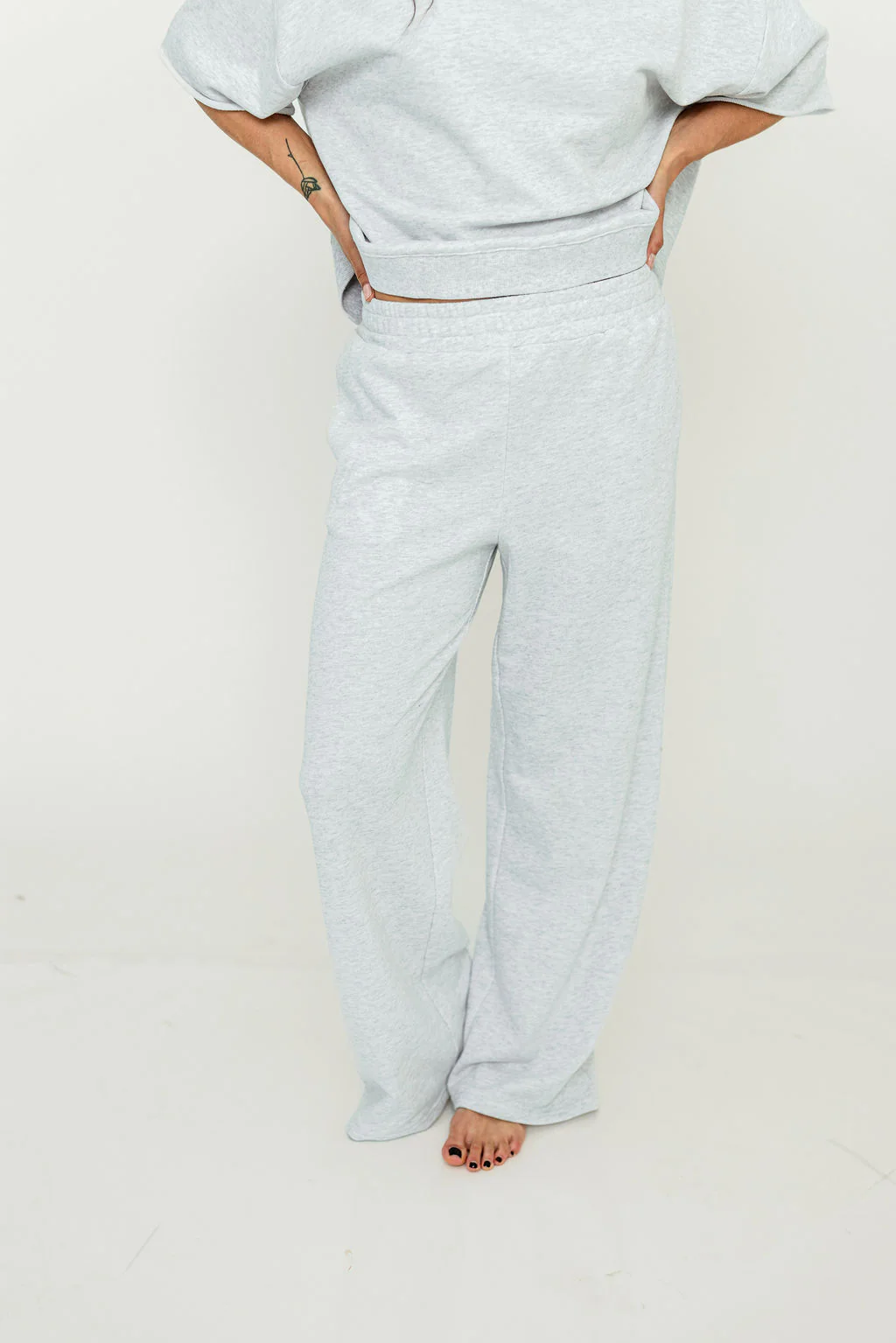 Bennett Pants in Heather Grey