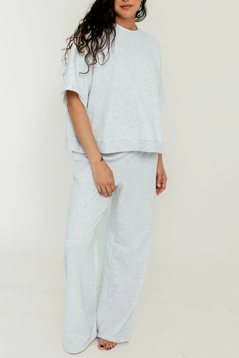 Bennett Pants in Heather Grey - Image 2