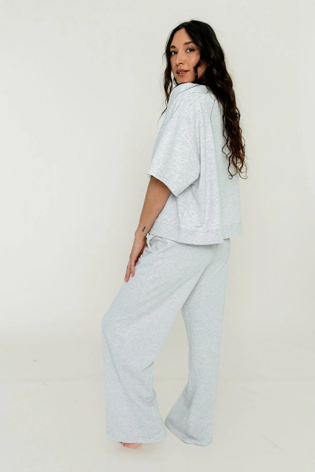 Bennett Pants in Heather Grey - Image 6