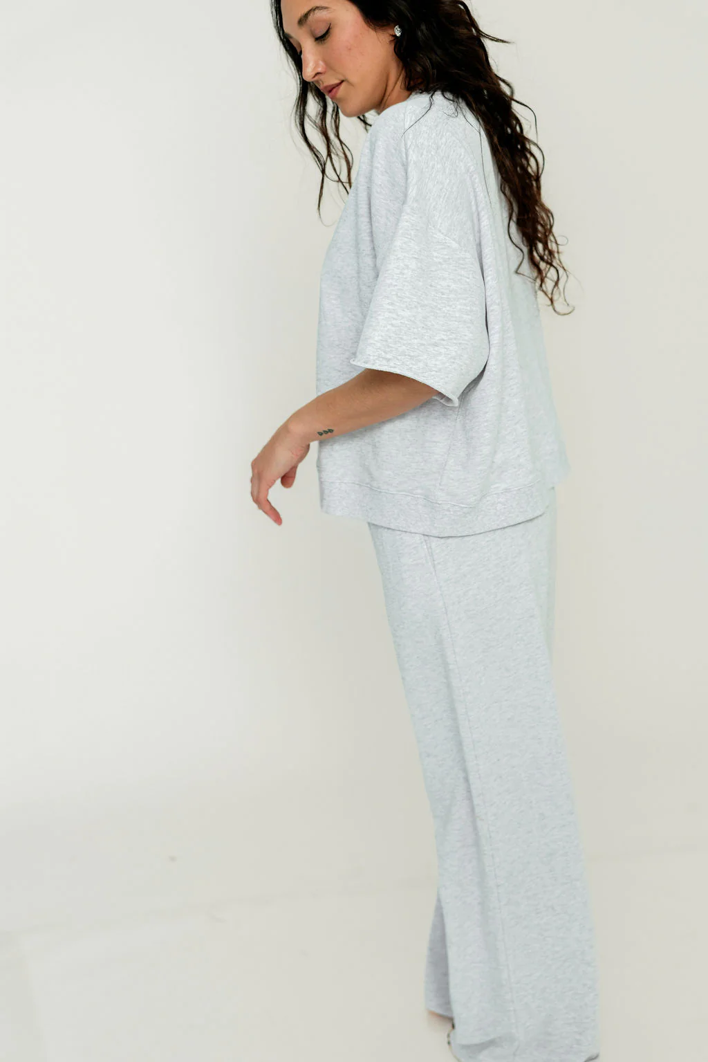 Bennett Pants in Heather Grey - Image 8