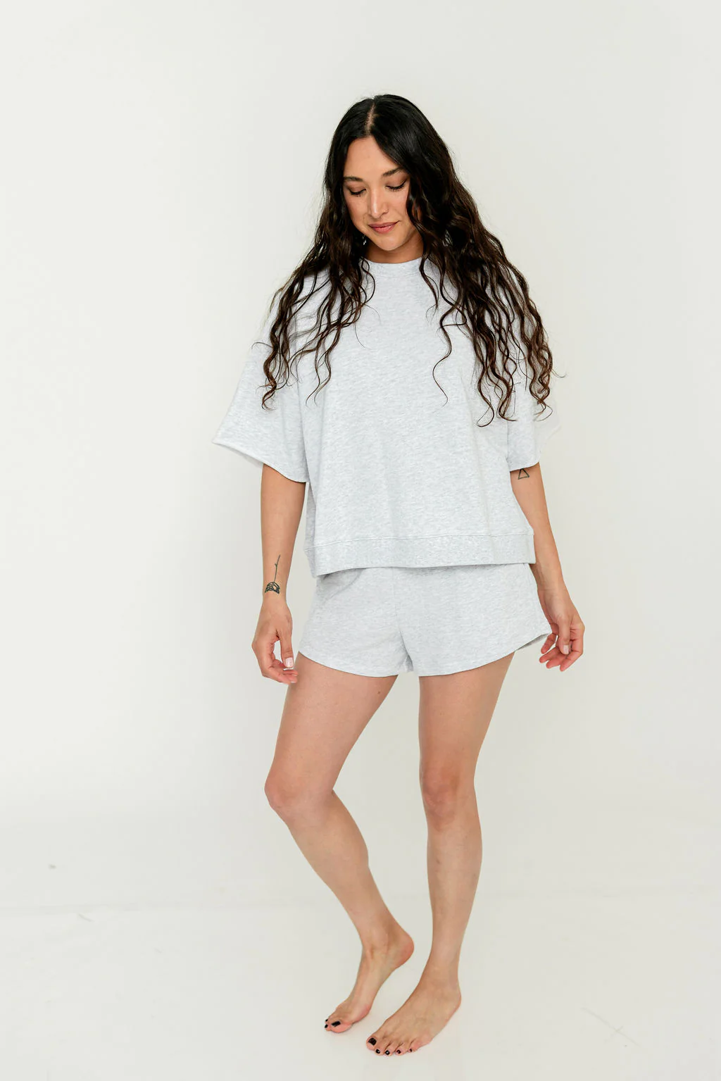 Bennett Shorts in Heather Grey - Image 2