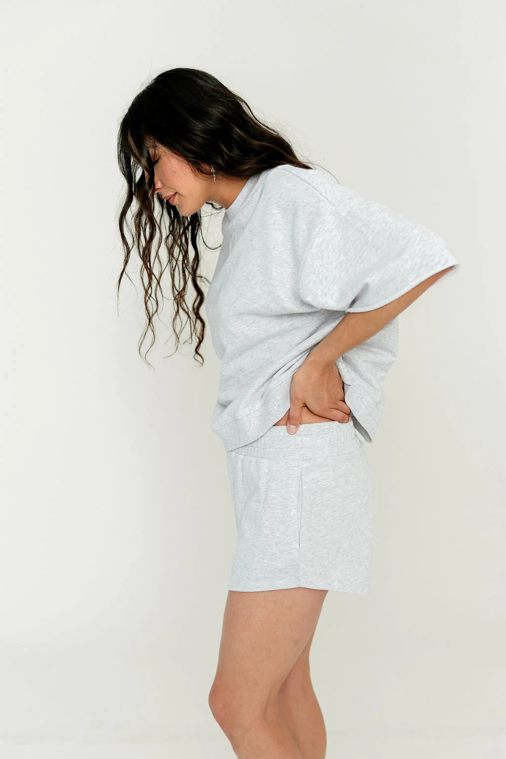 Bennett Shorts in Heather Grey - Image 3