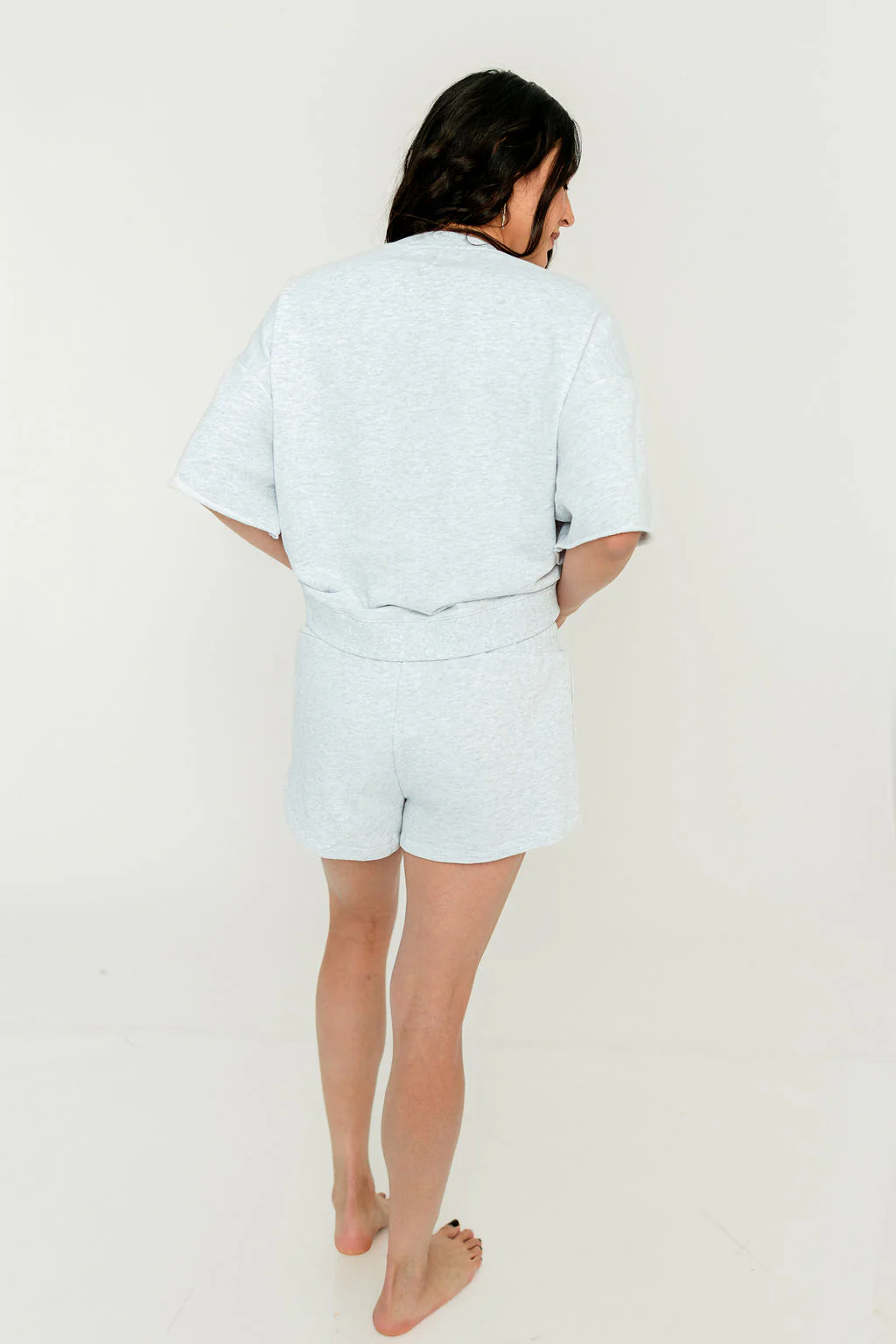 Bennett Shorts in Heather Grey - Image 6