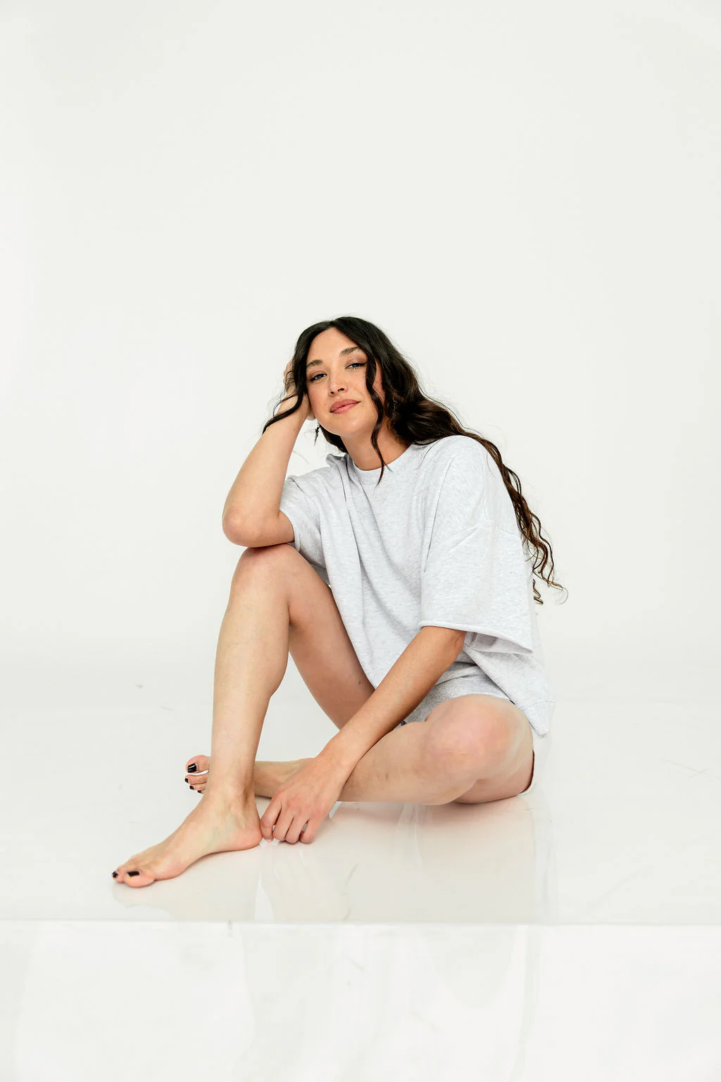 Bennett Shorts in Heather Grey - Image 7