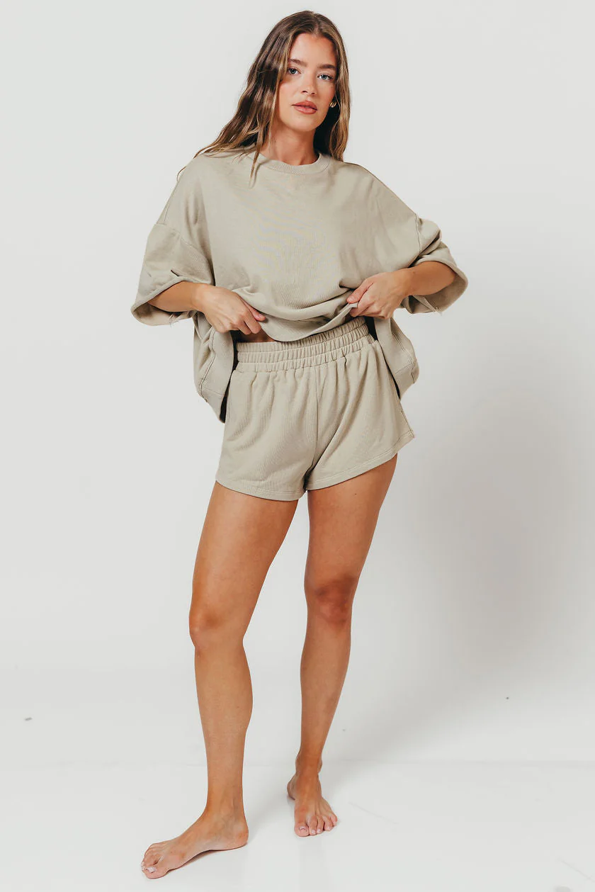 Bennett Shorts in Sage - Image 2