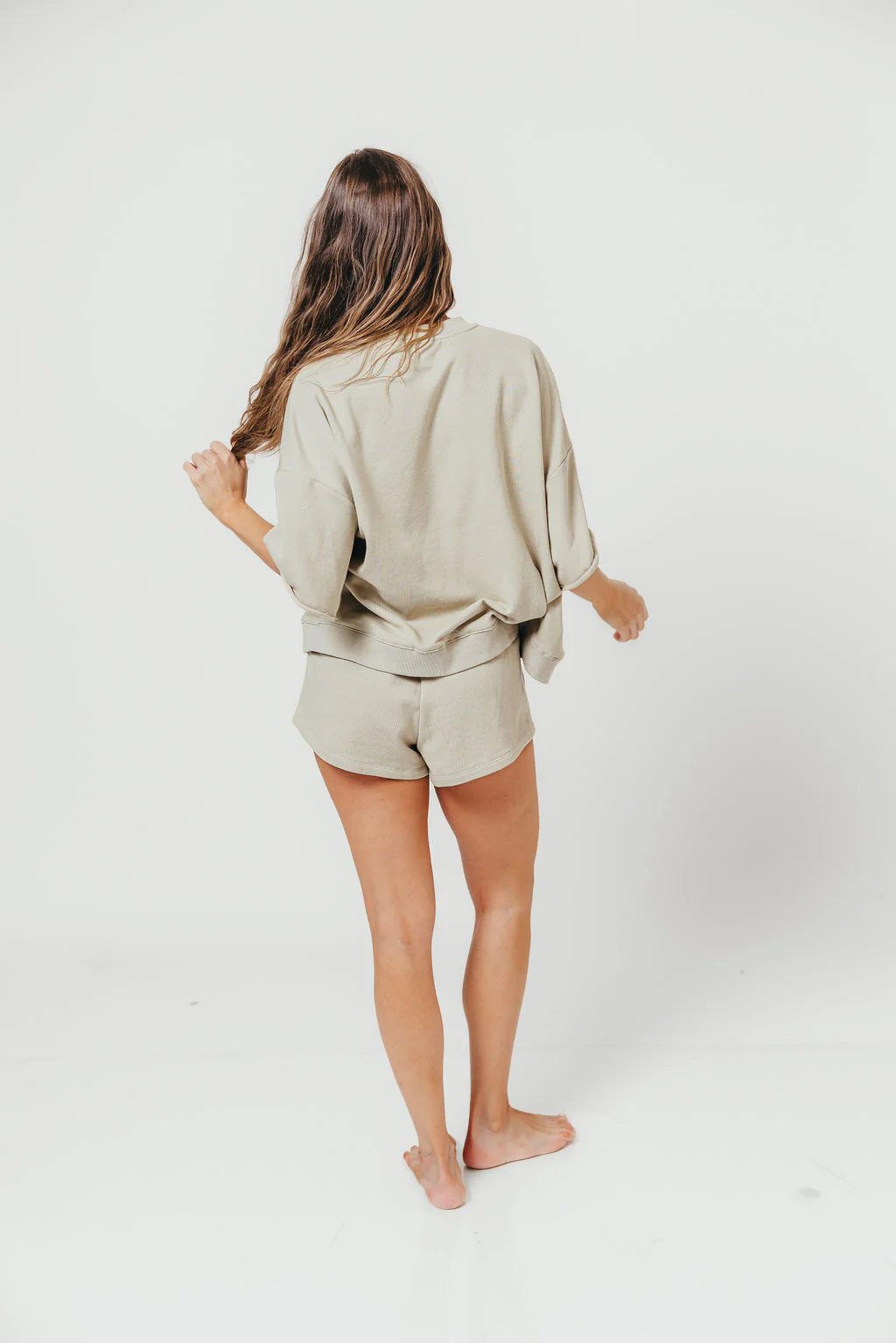 Bennett Shorts in Sage - Image 4