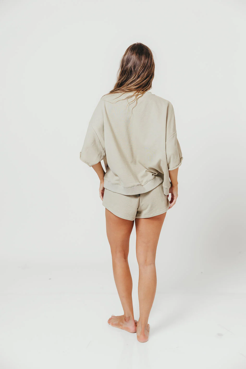 Bennett Shorts in Sage - Image 8