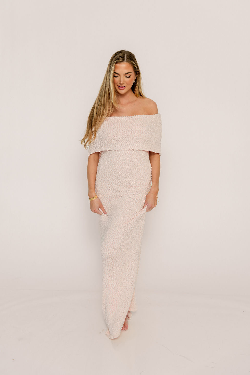 Brit Maxi Dress in Dusty Pink - Bump Friendly - Image 18