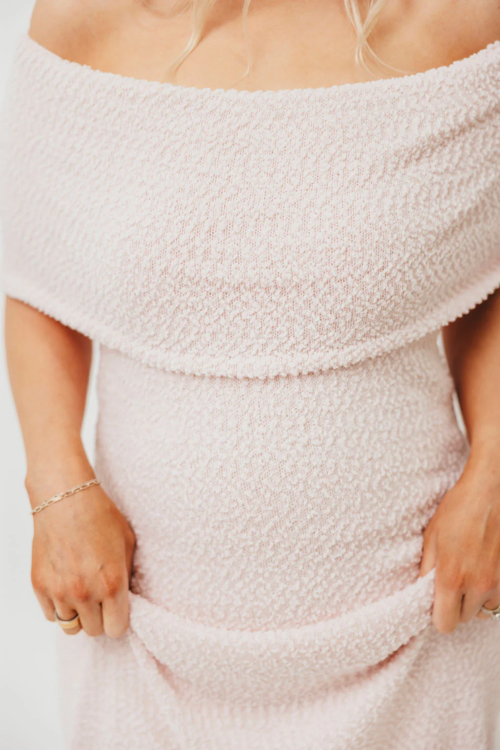 Brit Maxi Dress in Dusty Pink - Bump Friendly - Image 5