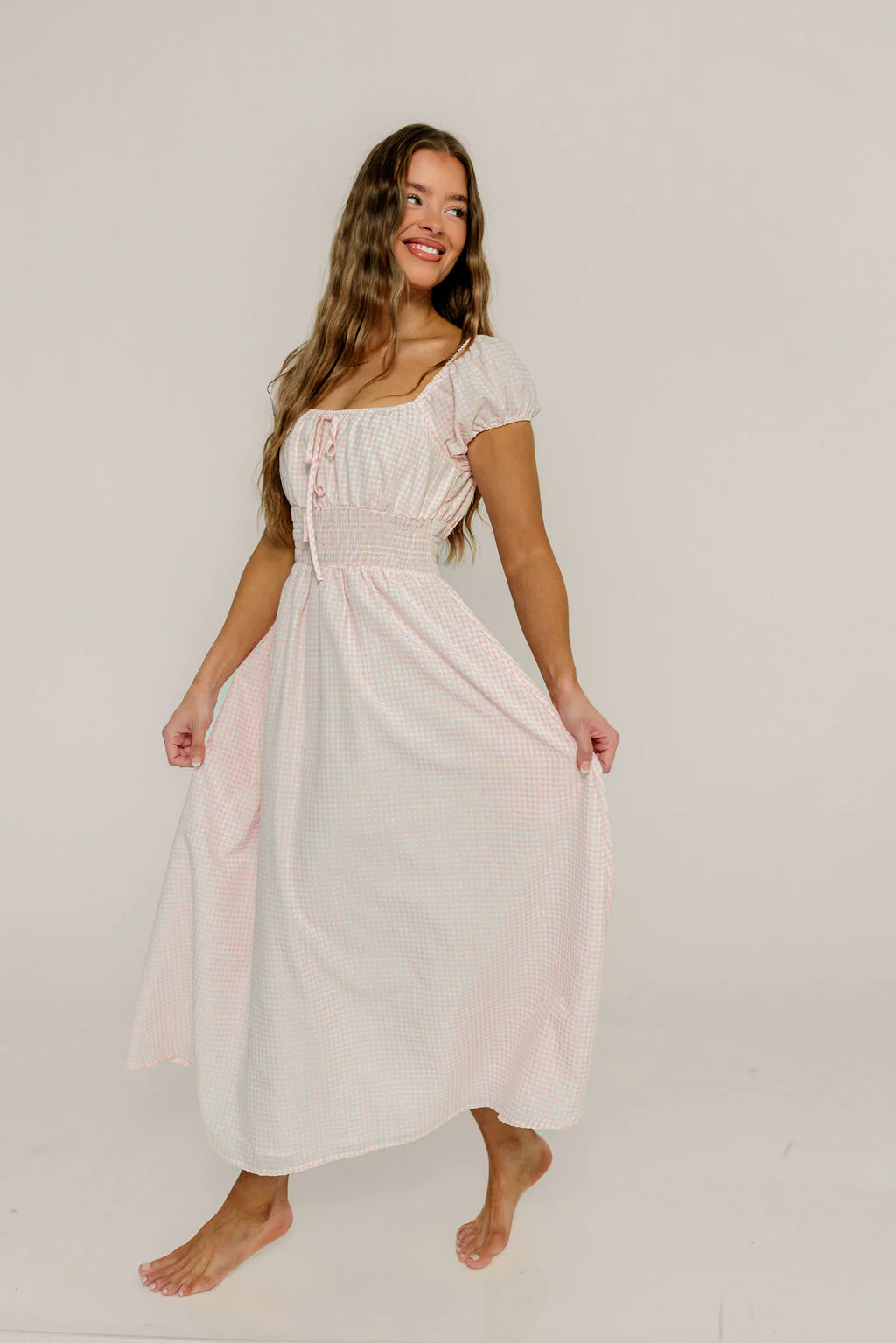 Corey Dress in Light Pink - Image 6