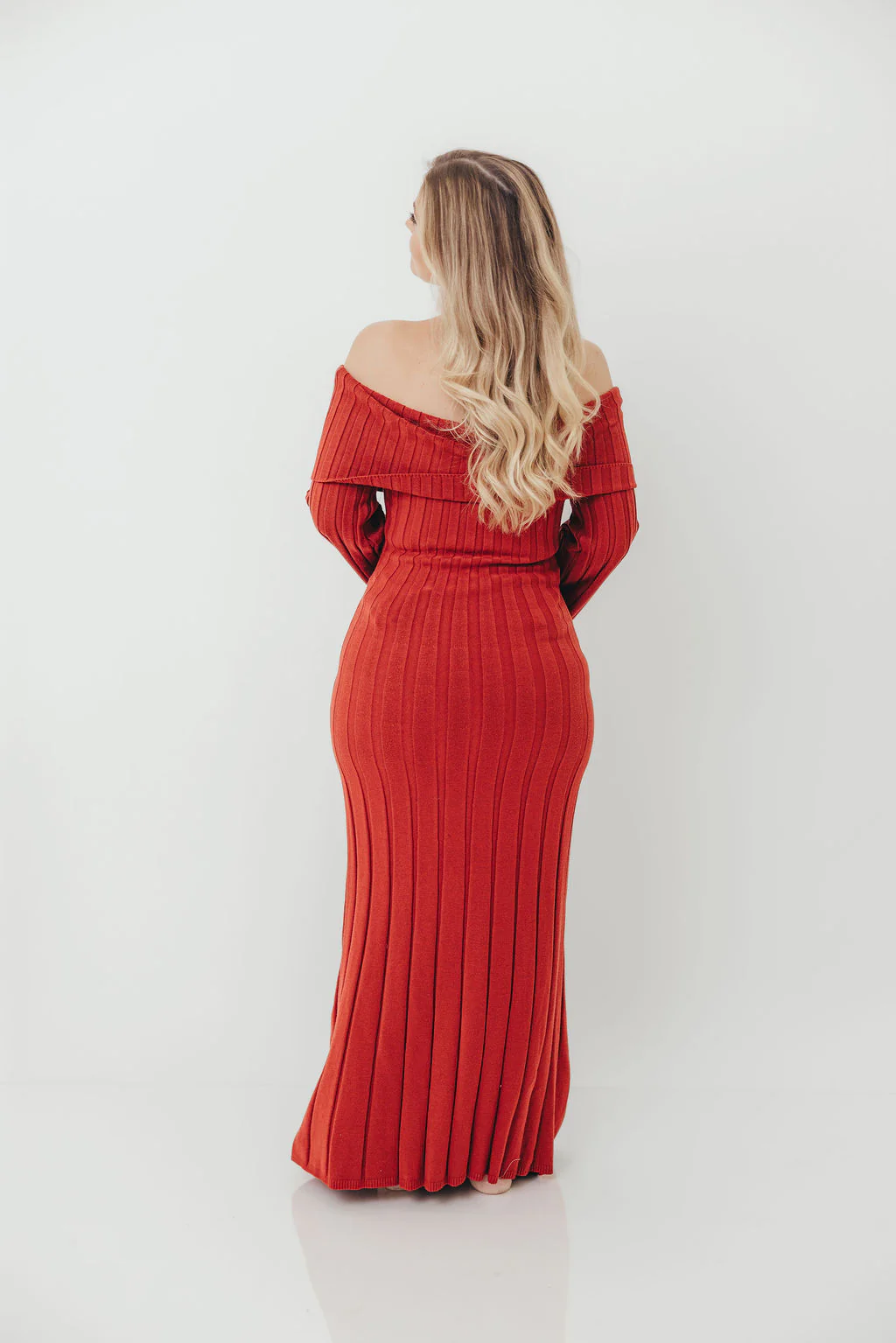 Evella Maxi Dress in Red - Bump Friendly *Final Sale* - Image 14