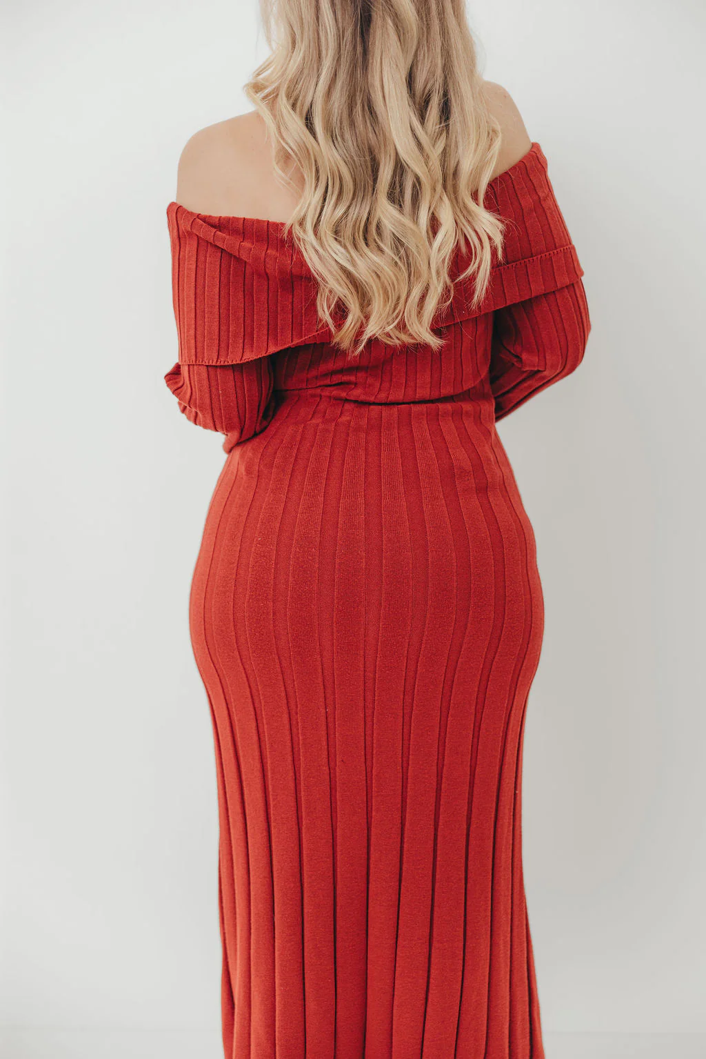 Evella Maxi Dress in Red - Bump Friendly *Final Sale* - Image 15