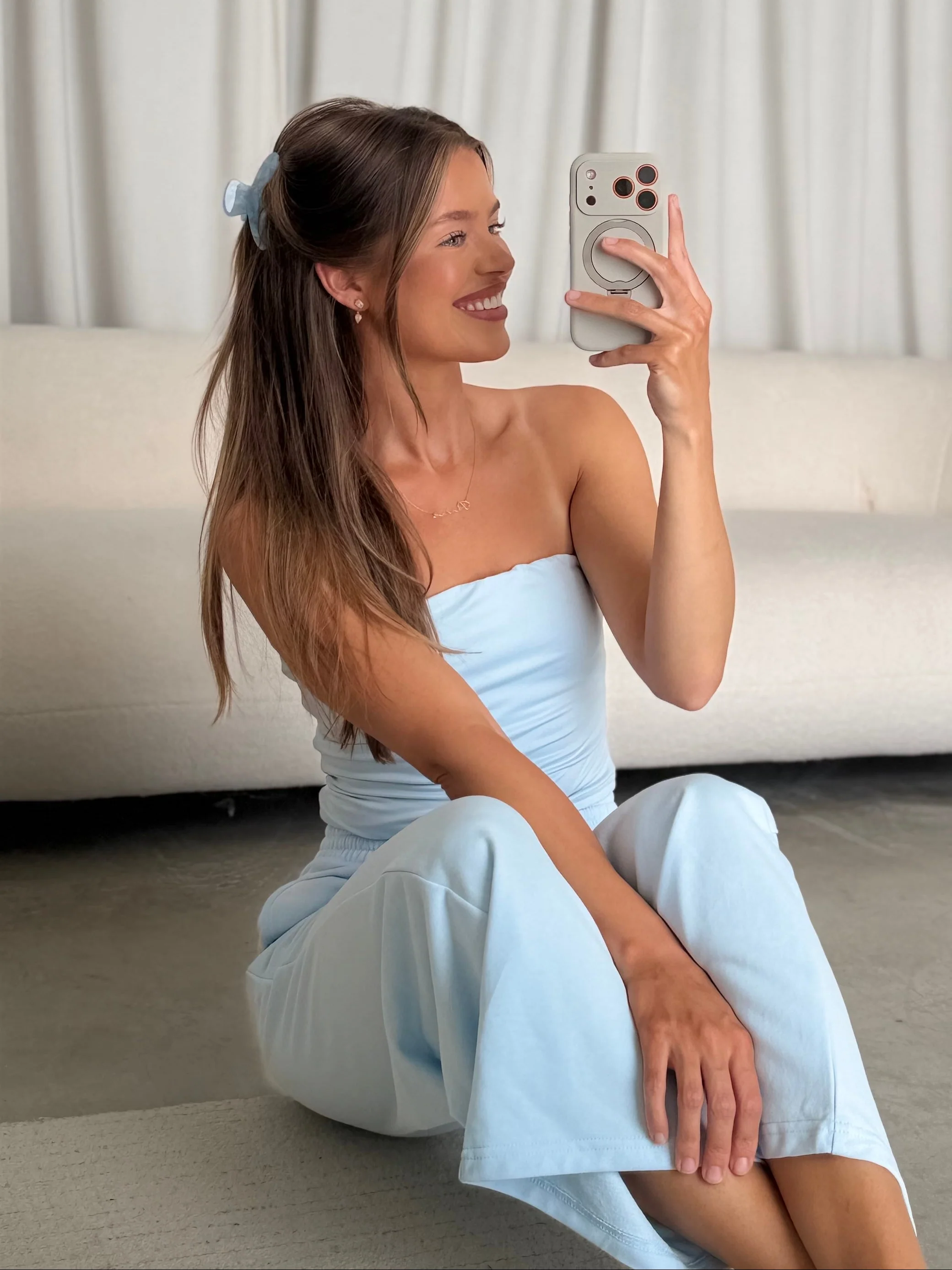 Khloe Set in Light Blue - Image 4