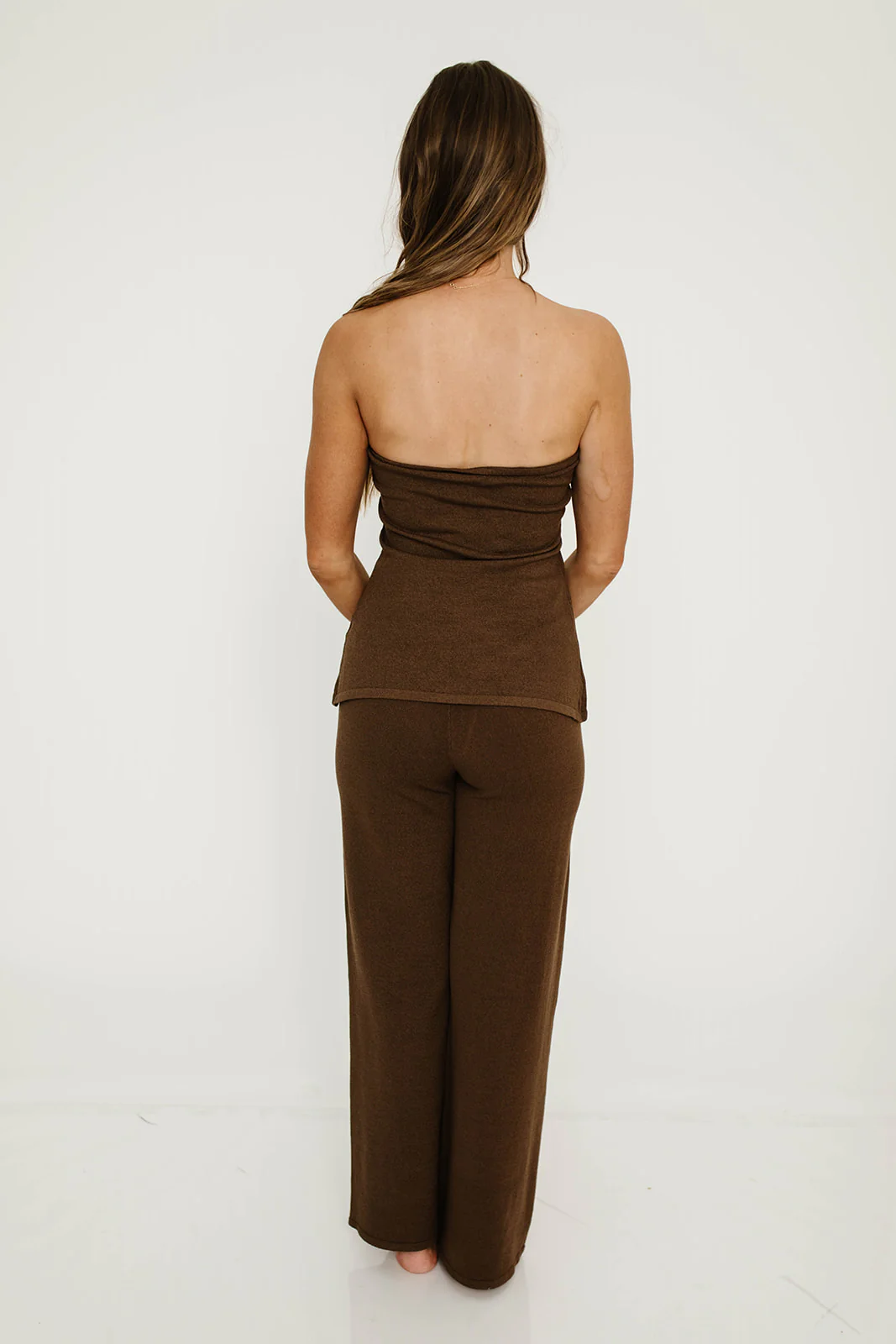 Lannister Knit Set in Chocolate Brown - Image 7