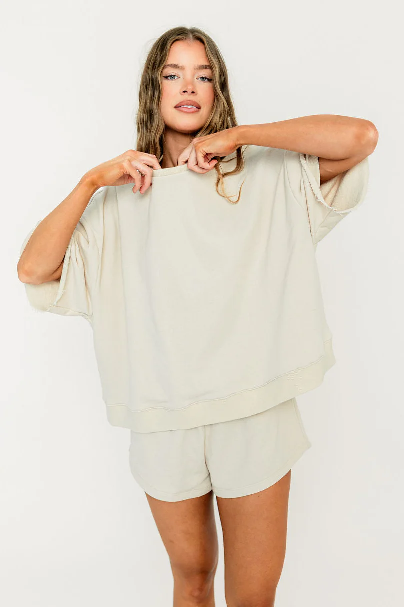 Laura Top in Beige - Image 8