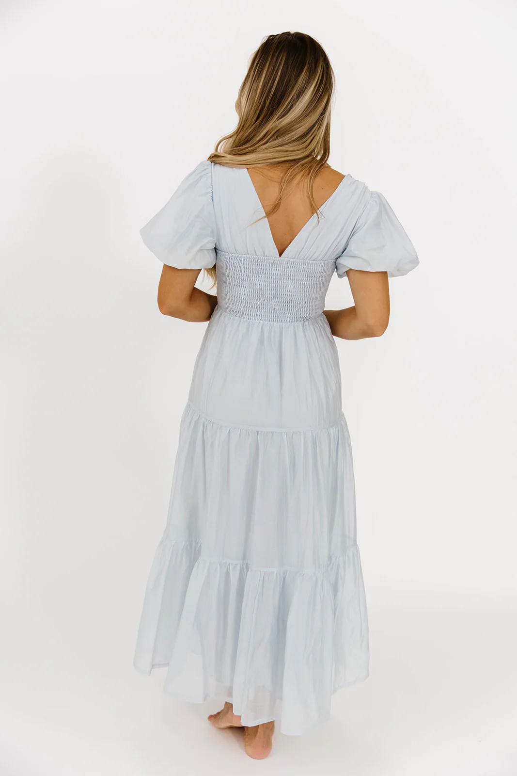 Renee Maxi Dress in Pale Blue - Image 7