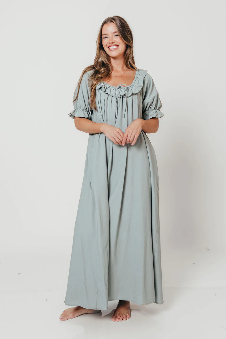 Audrey Maxi Dress in Sage