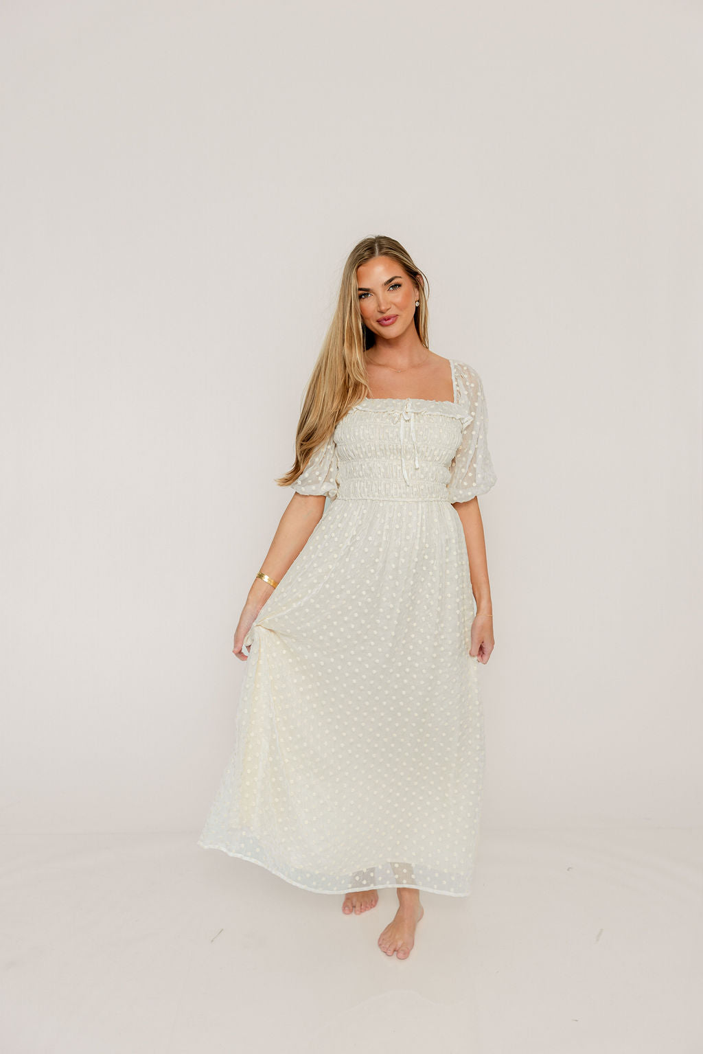 Meadowlark Maxi Dress in Cream - Image 2