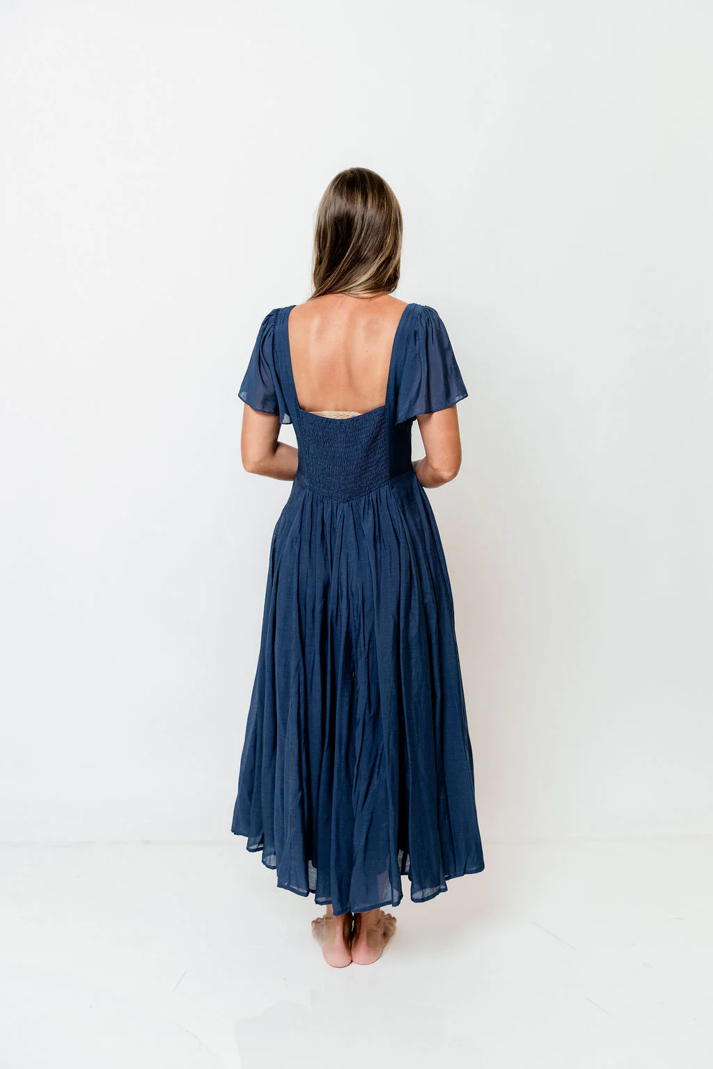 Meret Maxi Dress in Navy *7/14 PRE-ORDER* - Image 3