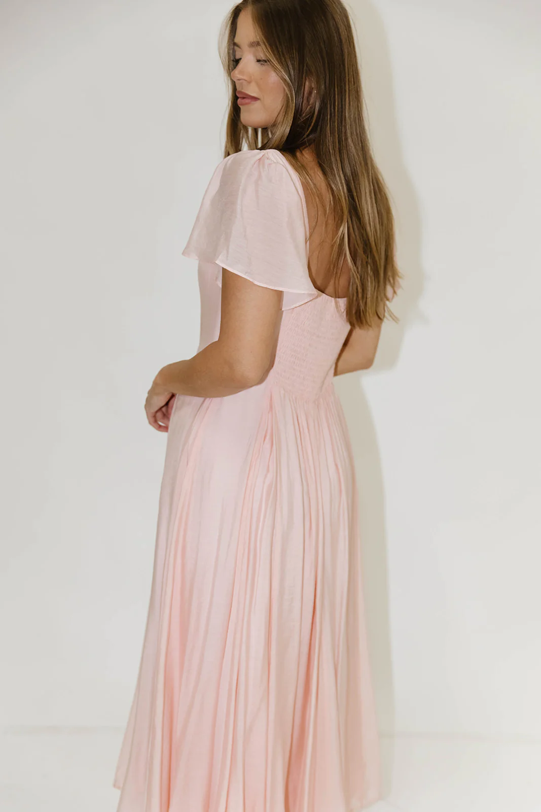 Meret Maxi Dress in Pink - Image 10