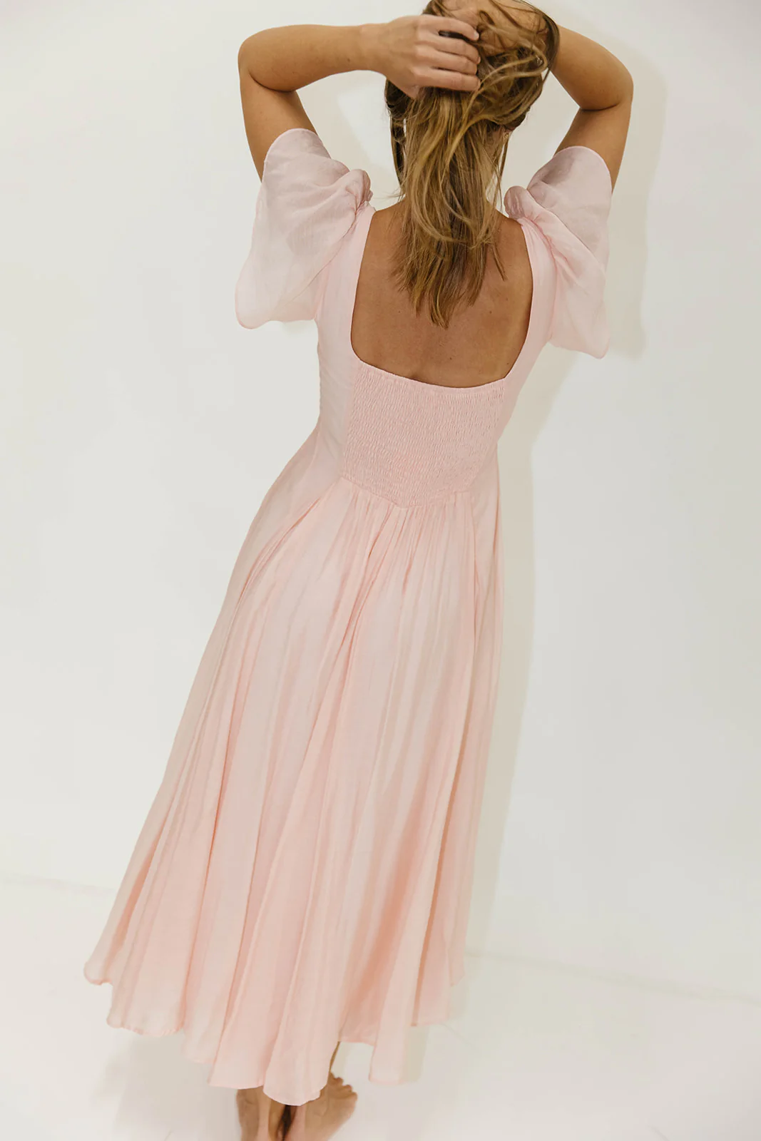 Meret Maxi Dress in Pink - Image 12