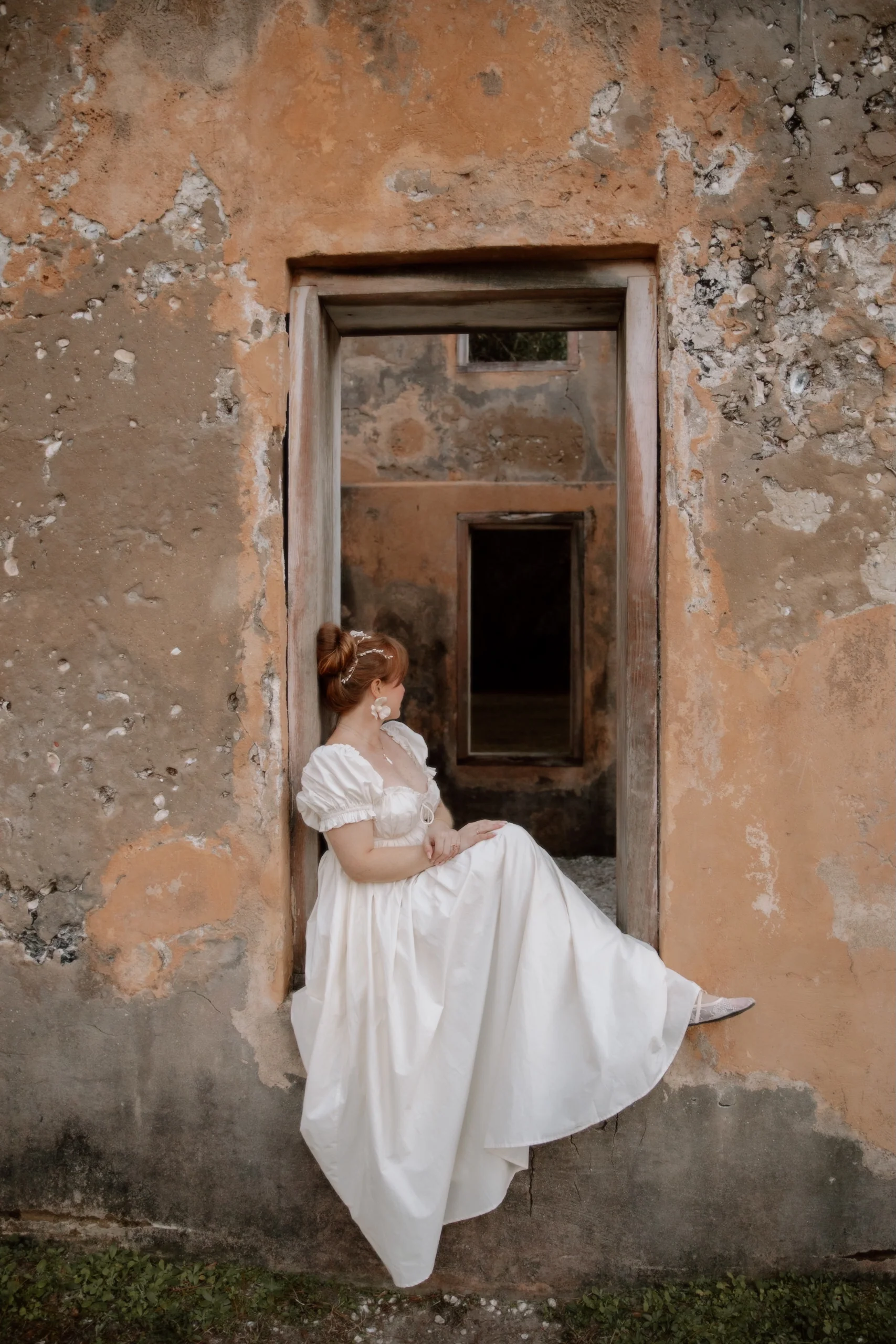 Olivia 100% Cotton Maxi Dress in Cream - Bump Friendly - Image 14