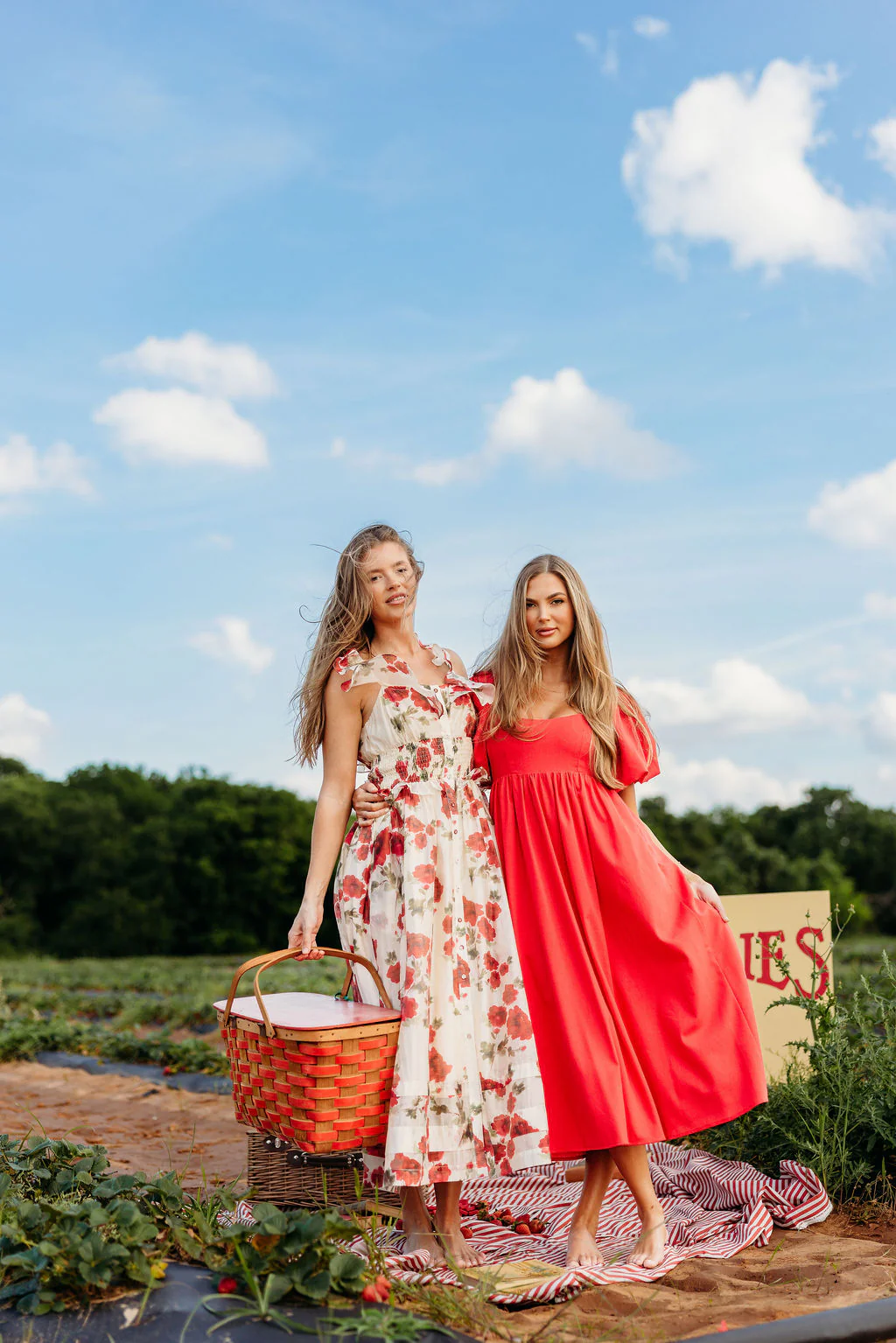 Hamilton Midi Dress in Red - Bump Friendly (S-XL) - Image 47