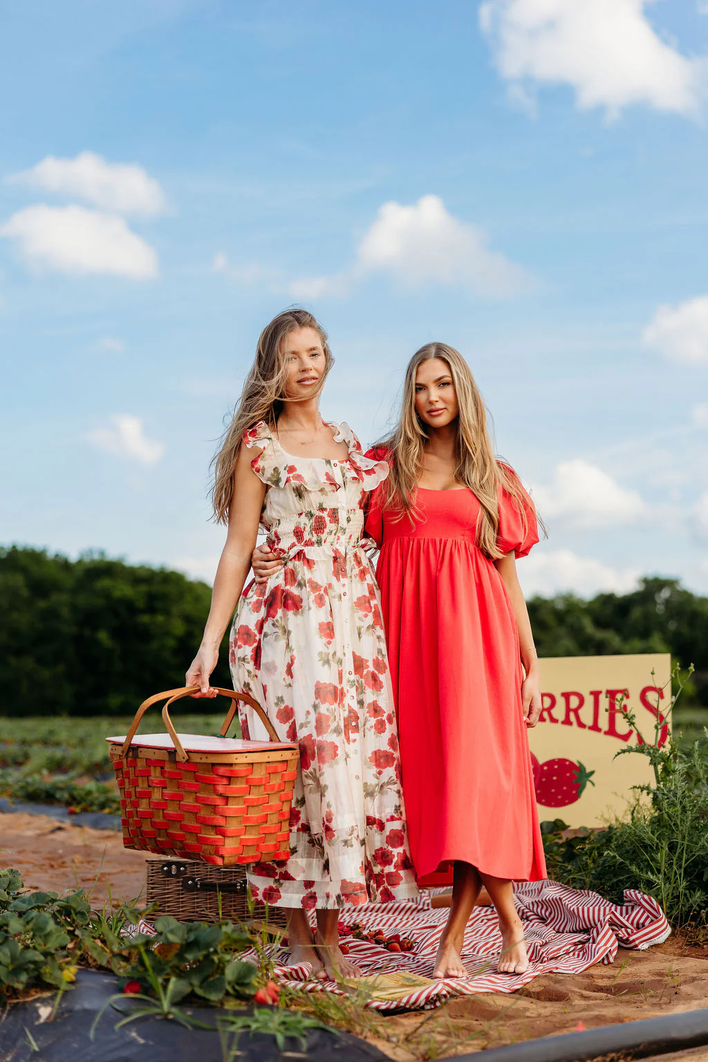 Hamilton Midi Dress in Red - Bump Friendly (S-XL) - Image 48