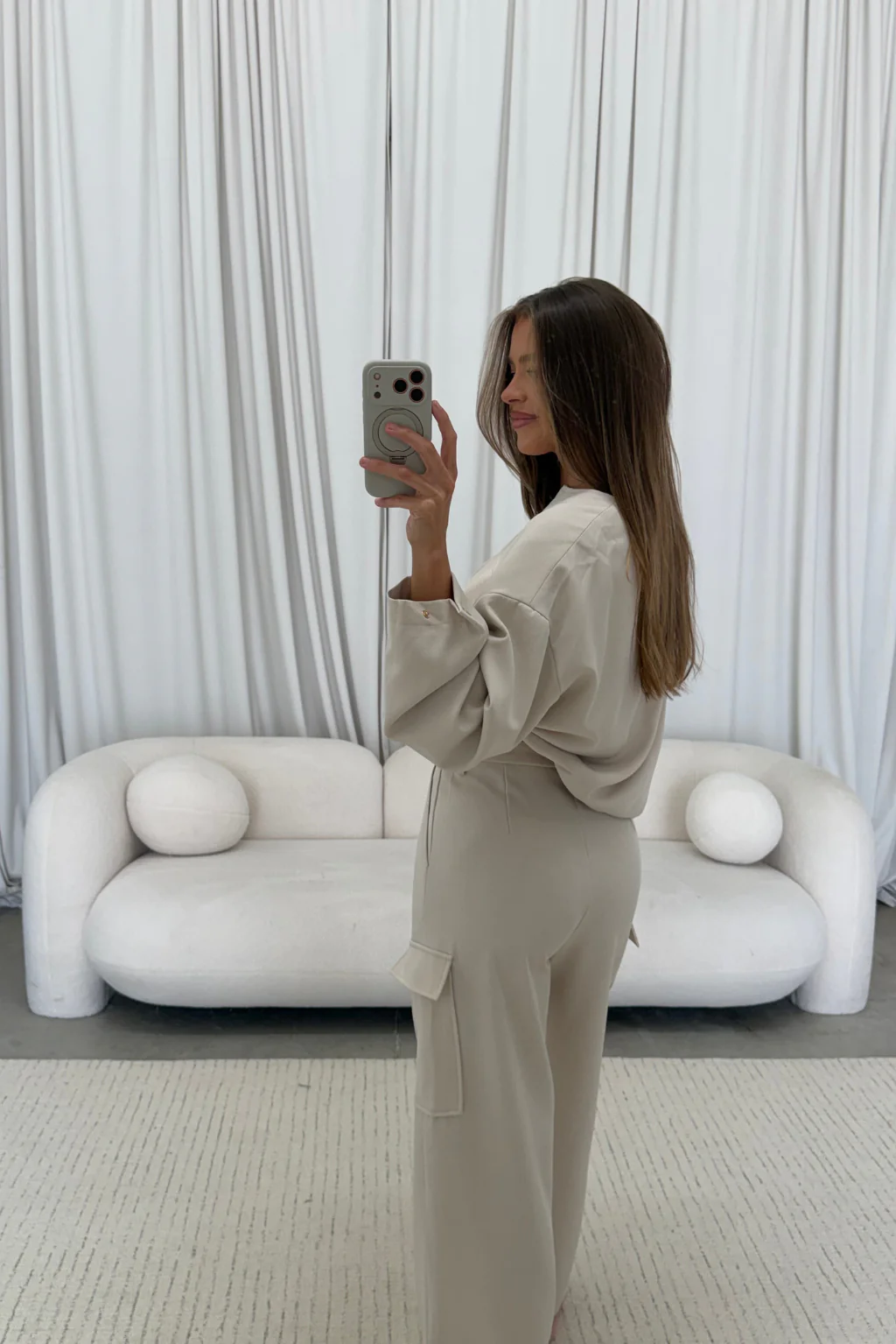 Stevie Set in Beige - Image 5