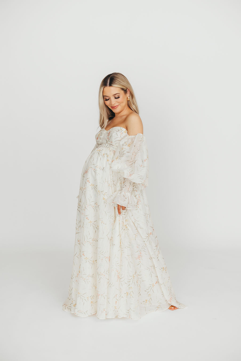 Ryder Grace Maxi Dress in Cream - Image 17