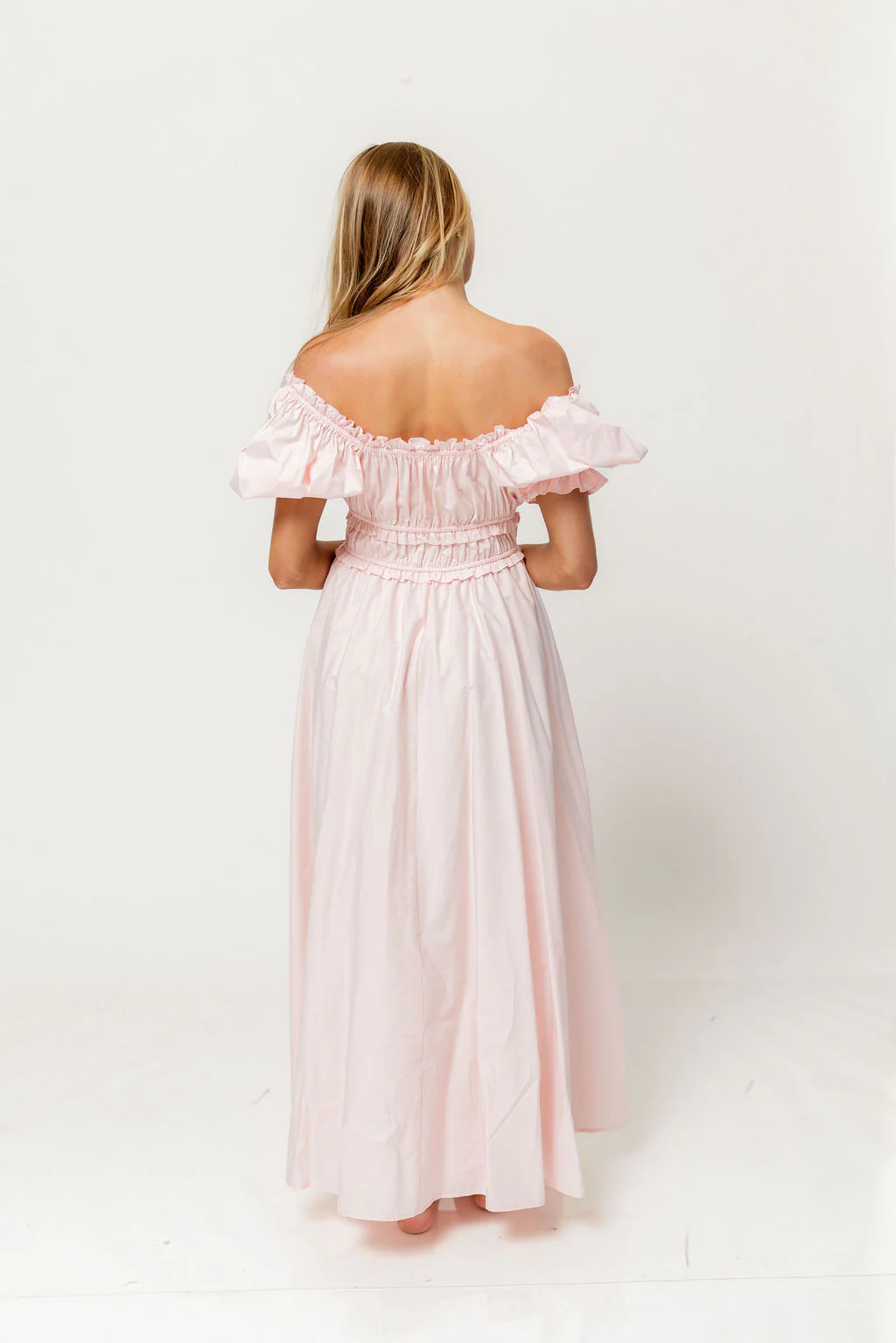 Sydnee Cotton Maxi Dress in Pale Pink - Bump Friendly *8/4 PRE-ORDER* - Image 6