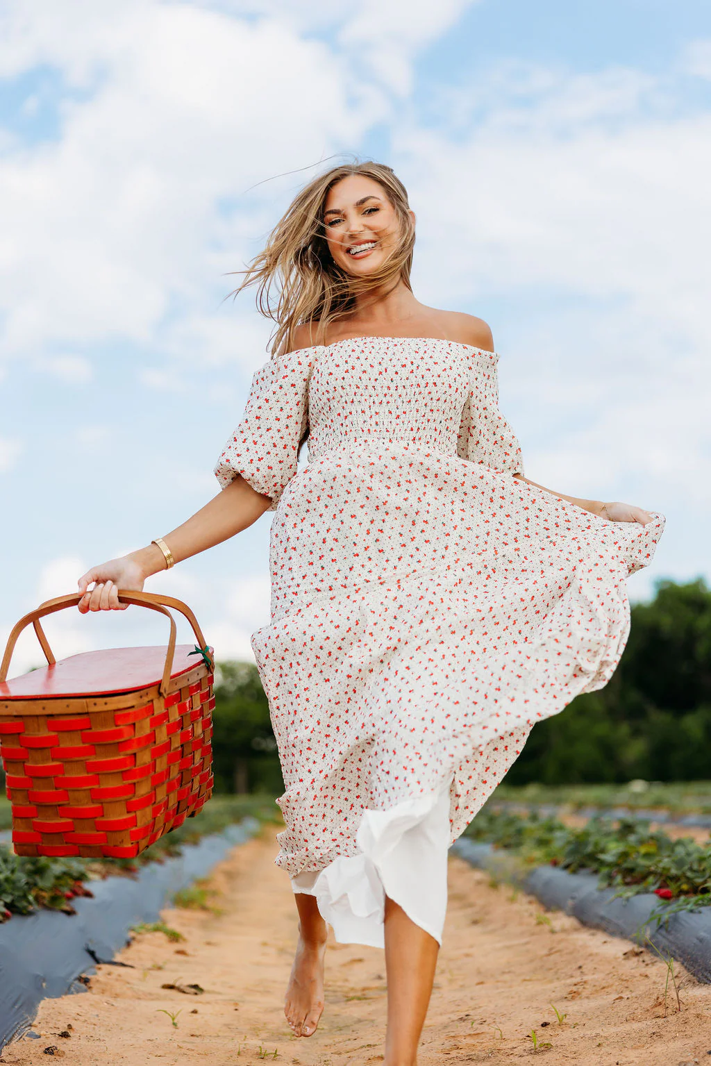 Indy Maxi Dress in Lipstick Red - Image 6