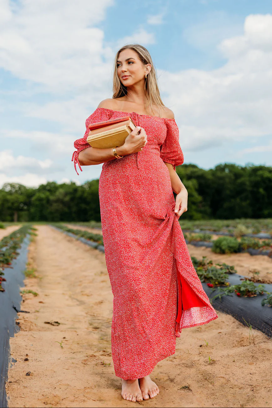 Jamie Maxi Dress in Berry Crush - Image 2