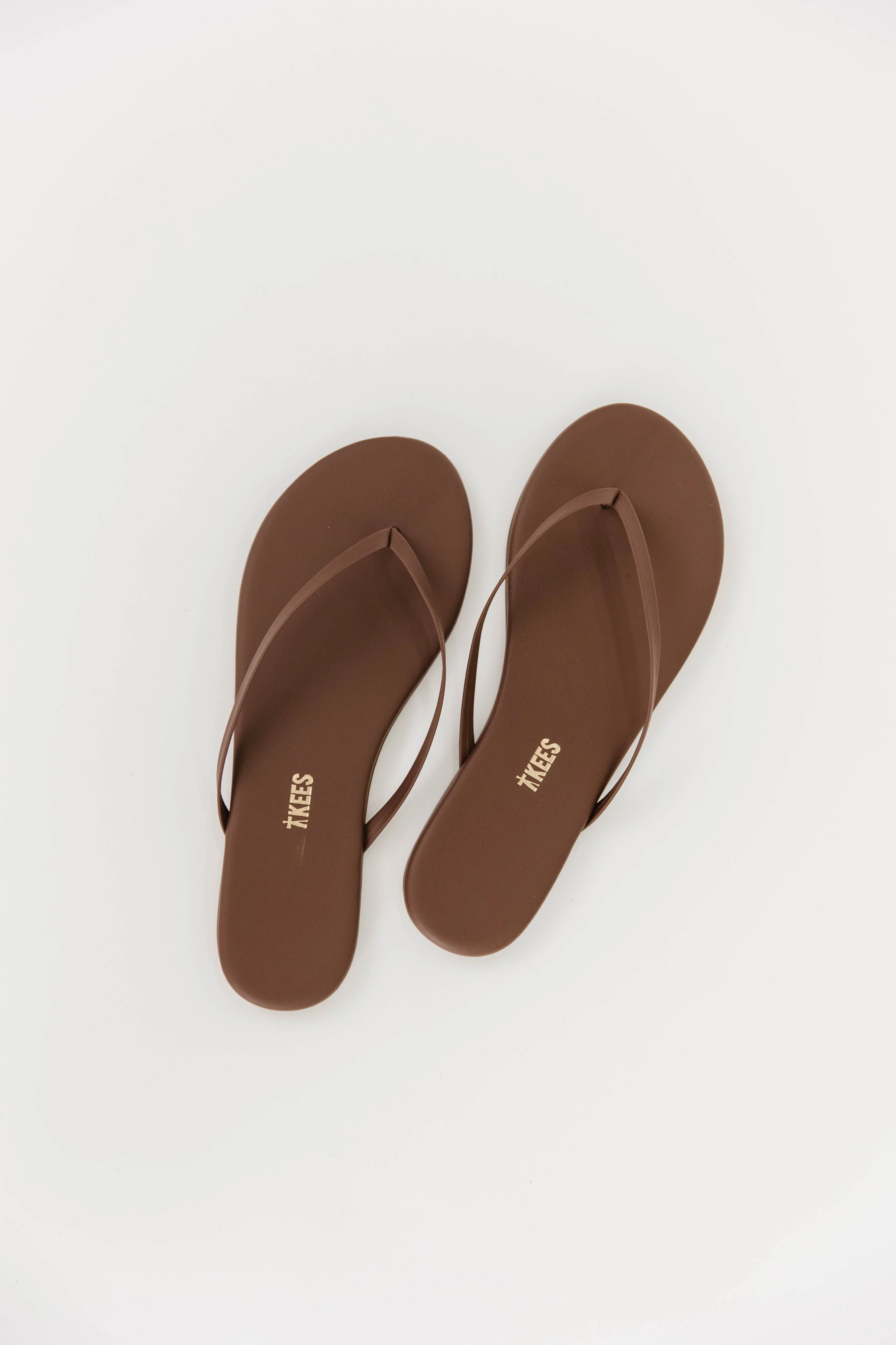 TKEES Foundations Matte Flip Flop Sandal in Cappuccino - Image 3