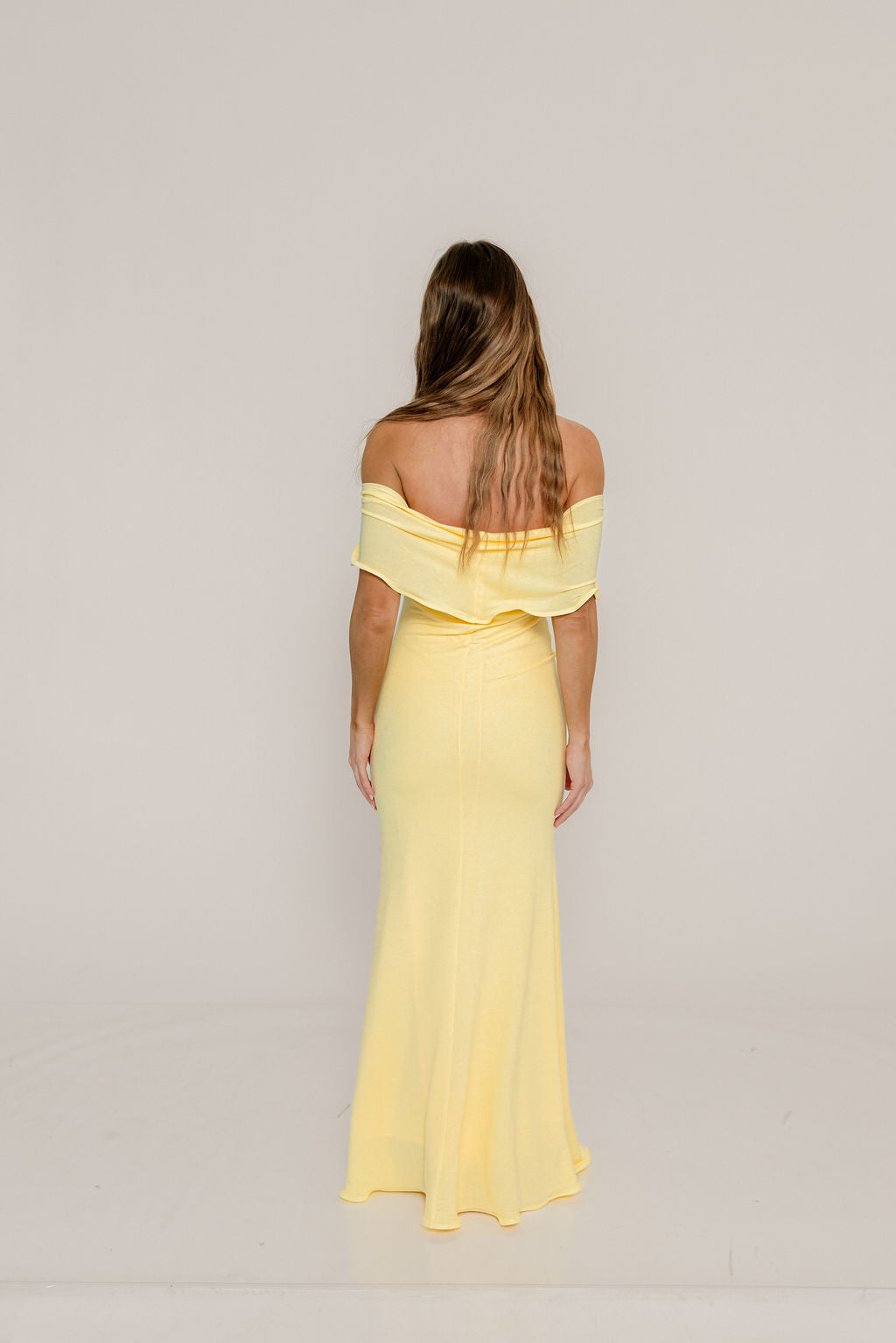 Tommie Maxi Dress in Butter Yellow - Bump Friendly (Size Up for Bump) - Image 8
