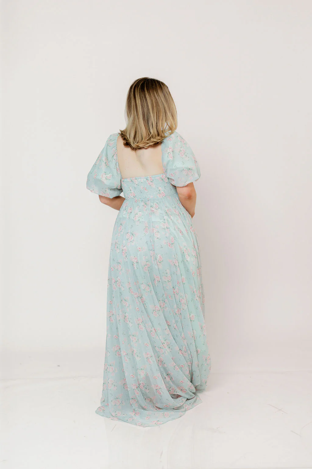 Willow Maxi Dress in Cottage Sage - Image 17